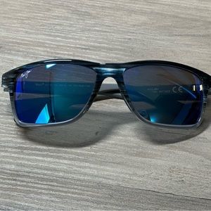Maui Jim Sunglasses Frames blue Men Onshore STG-BH MJ 798-03S 58-18 L.145 3168c